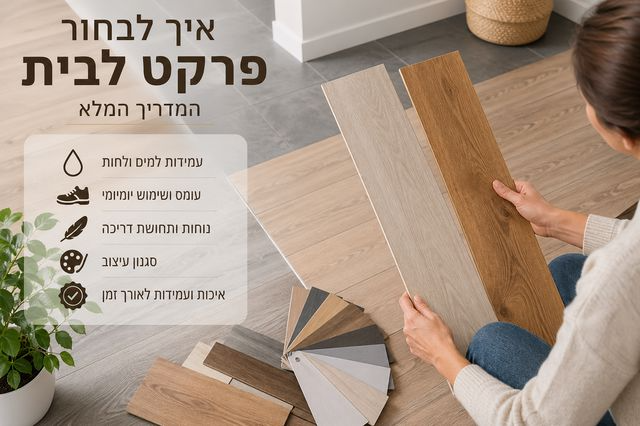 איך לבחור פרקט